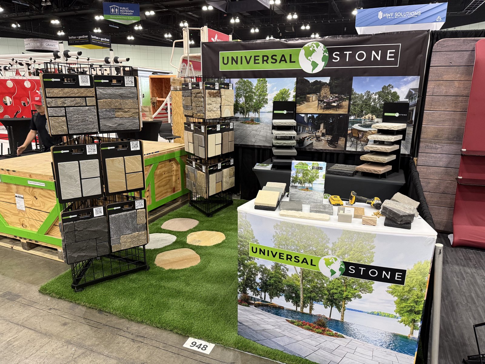 Universal Stone Imports Booth 948 at ASLA 2026 Los Angeles Convention Center